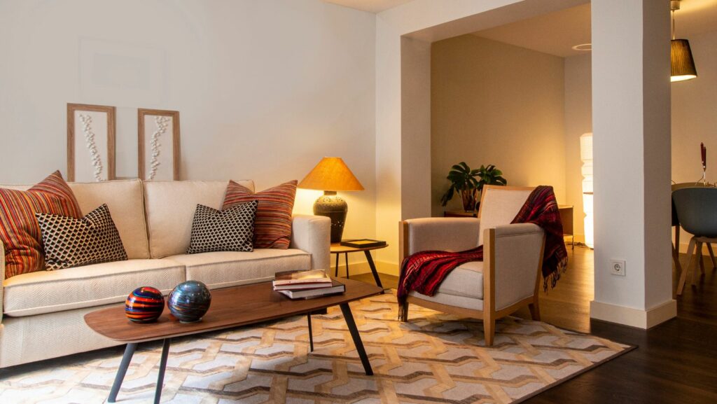 Tranquil Dawn Living Room